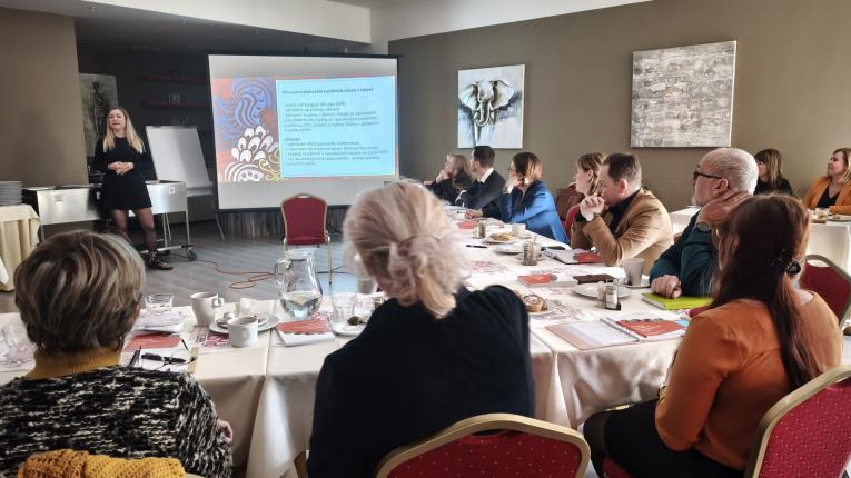 Komunitní plánování v&nbsp;obcích na&nbsp;Opavsku, setkání Belaria